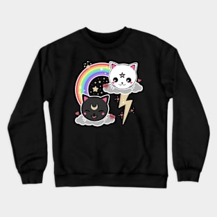 Kawaii Love Cats Crewneck Sweatshirt